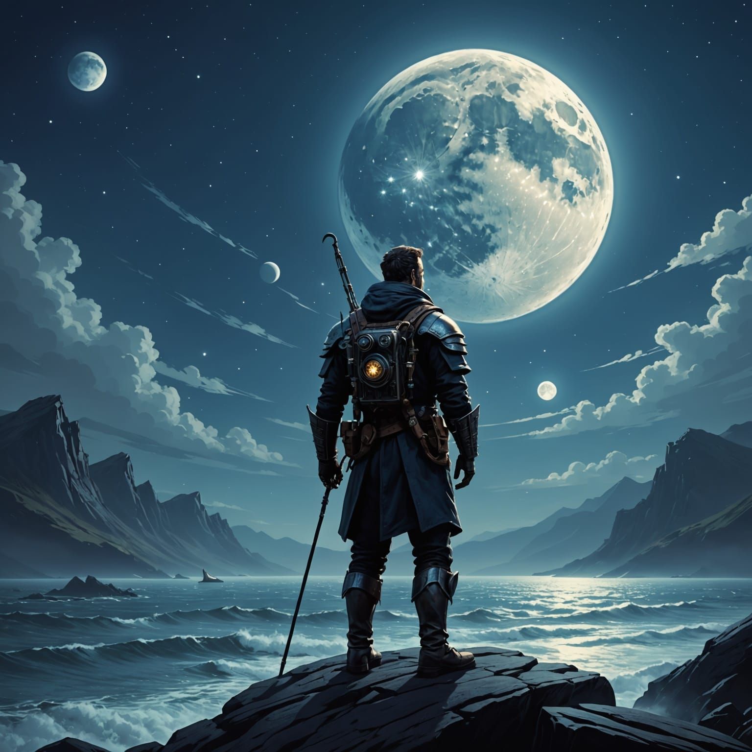 Fisher on Mythical Crescent Moon