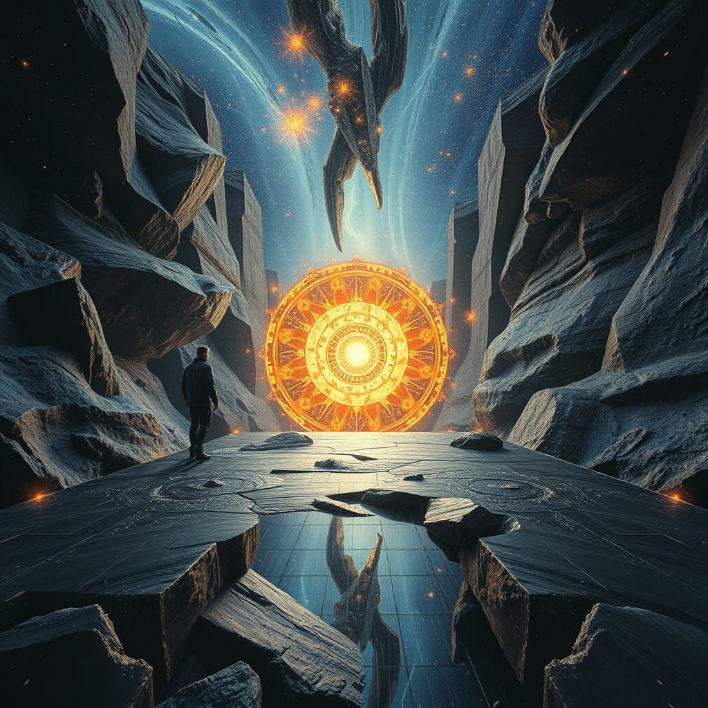 Quantum Disposition: Abstract Digital Art