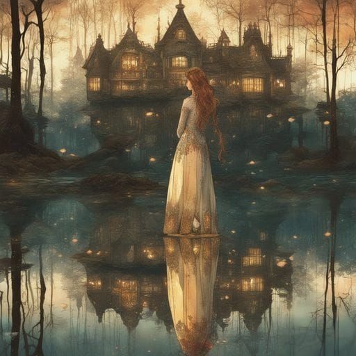 Victorian Princess AI Image