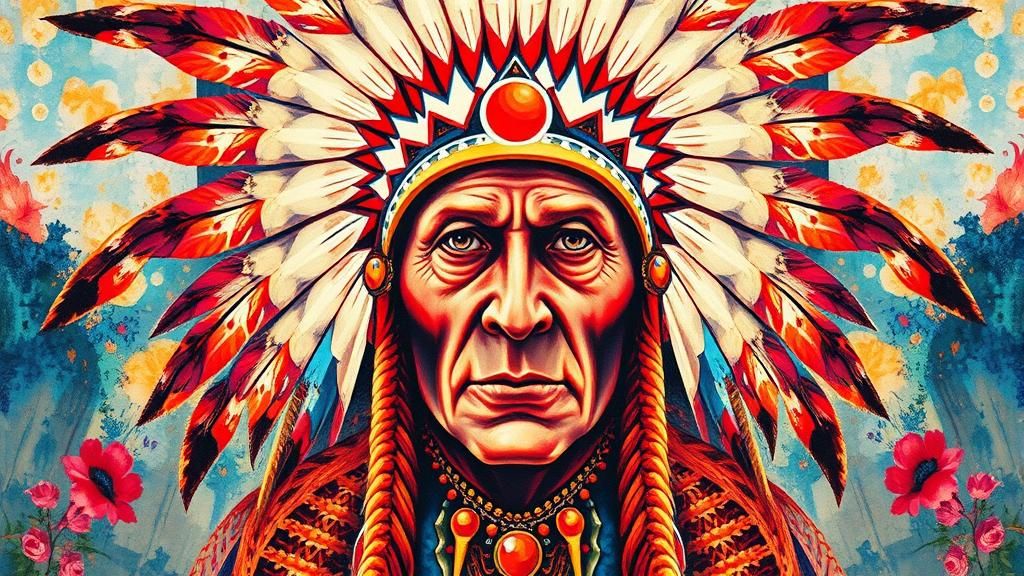 Fantasy Portrait in Gouache and Watercolor Style