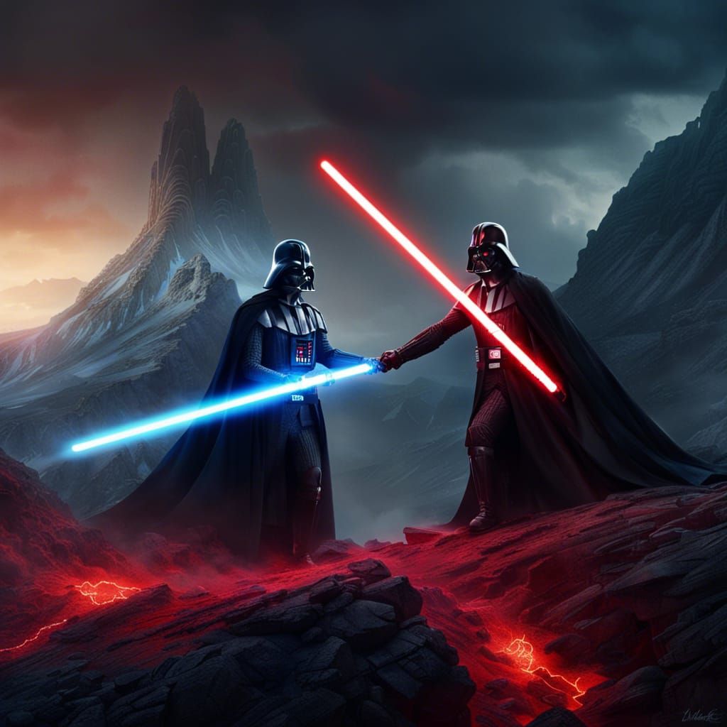 Epic Battle: Darth Vader vs Luke Skywalker