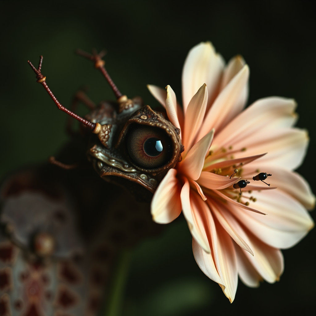 Detailed Macro Photography of a Freak of Nature