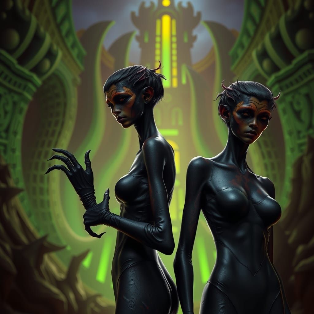 Eldritch Horrors in Human Form: Surrealist Temple