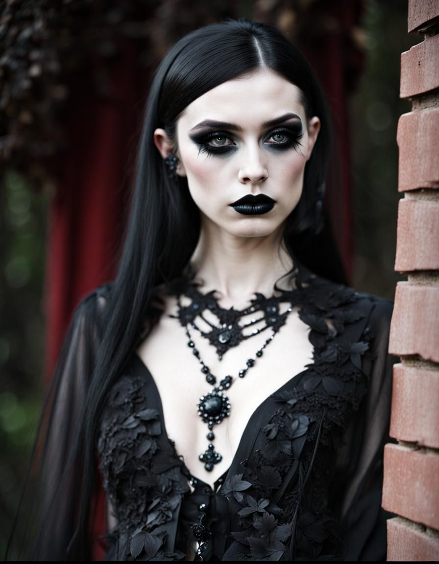 AI Generated Goth Image