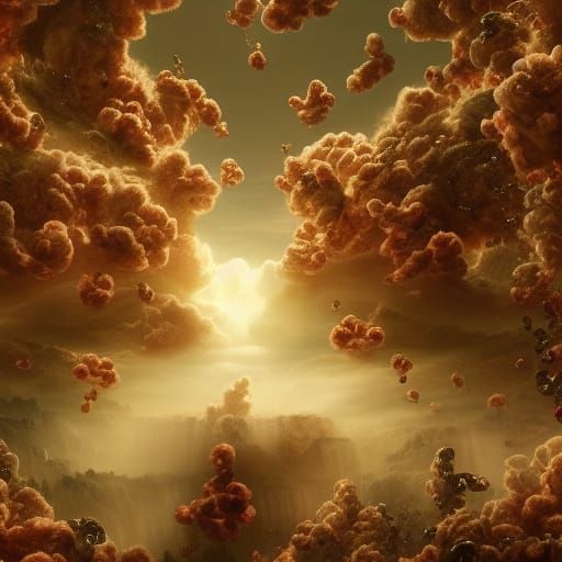 Heavenly Apple: Epic Cinematic Digital Matte Painting