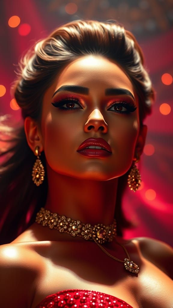 Vivid Masterpiece of Opulent Beauty