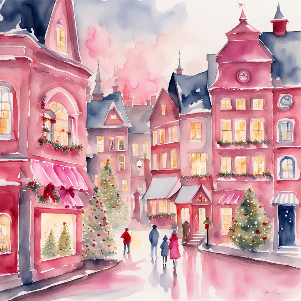 Blissful Christmas Town