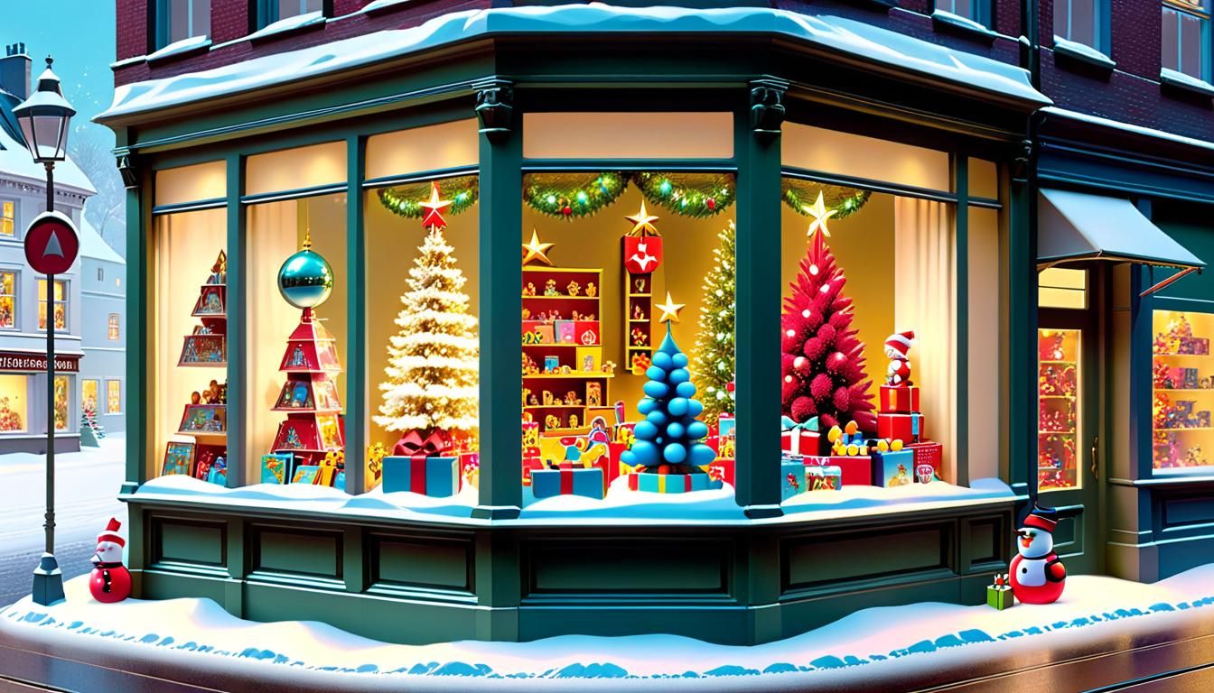 Toy Shop Window Display