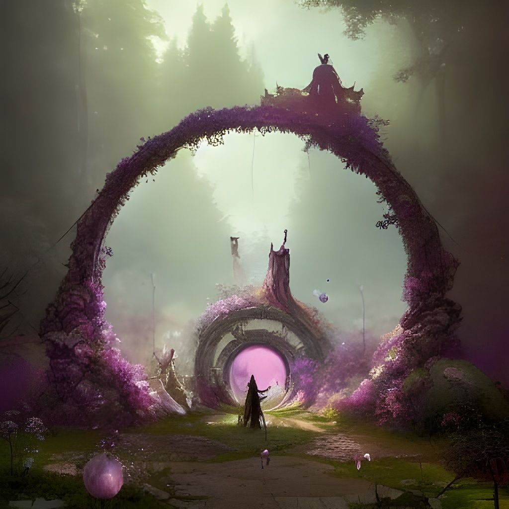 "Go trough the portals of hope."