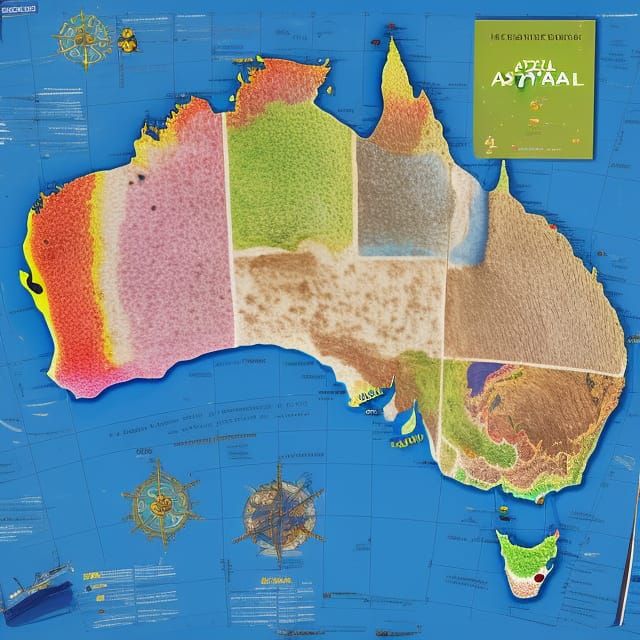 Detailed Map of Australia