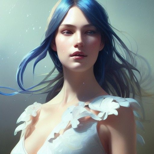 Hyperdetailed Portrait of Beautiful Girl in 8k