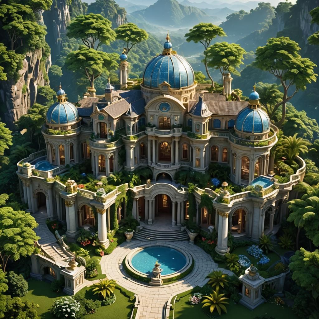 Celestial Mansion in Paradise: A Majestic Residence