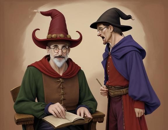 Rincewind Debates Terry Pratchett