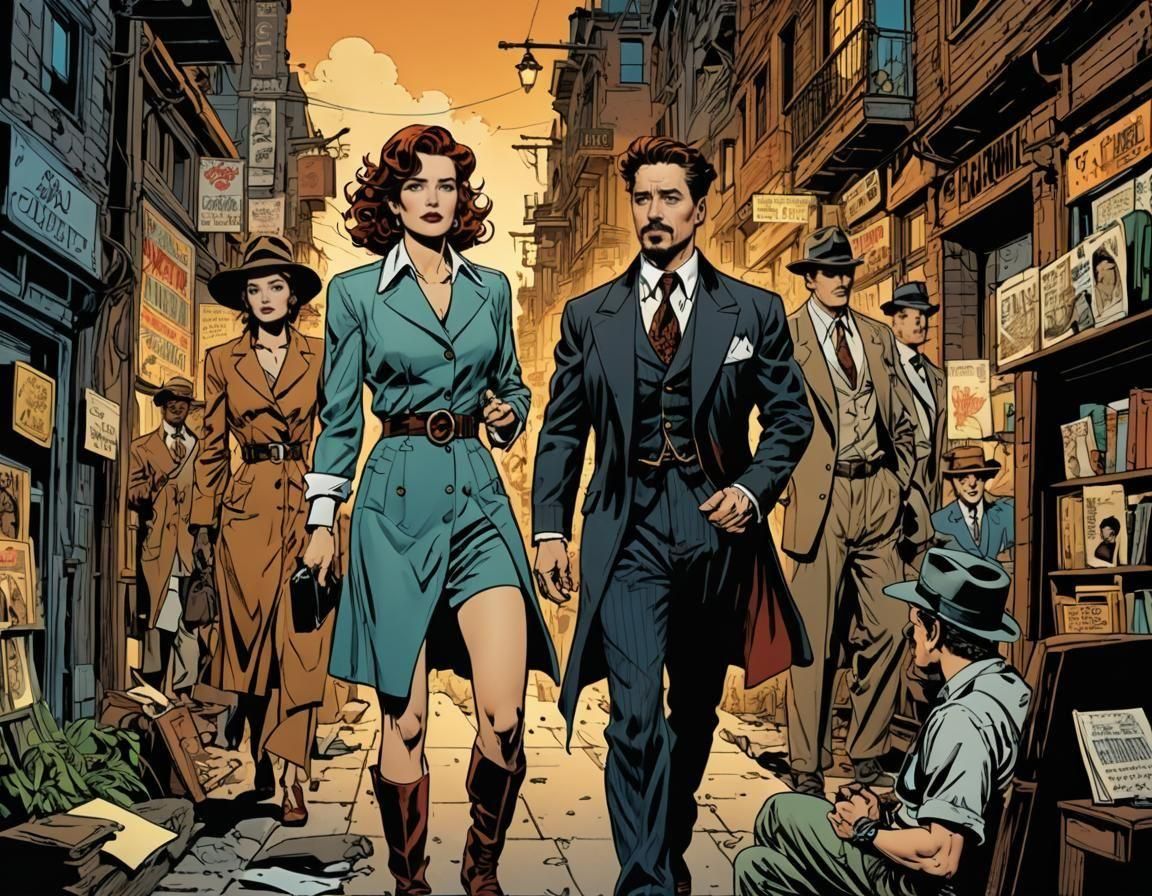 Arabian Desert Temple Adventure Comic Book Art