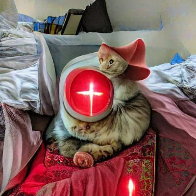 Cleric of the Red Dot: AI Generated Character