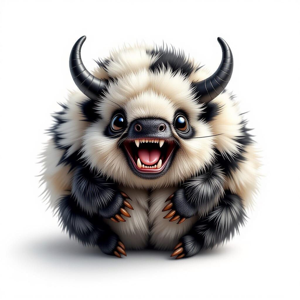 A fluffy Horned beetle