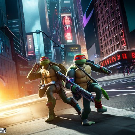 Teenage Mutant Ninja Turtles: Cyberpunk 2077