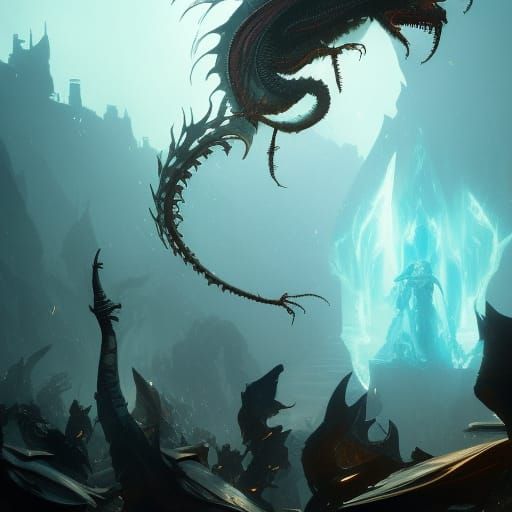 The Last Dragon: Dark Fantasy Concept Art
