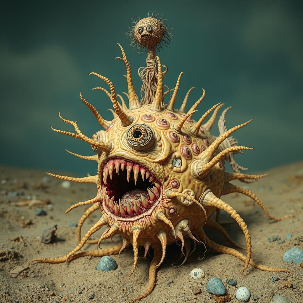 Surreal Pufferfish Rapunzel Nature Photography