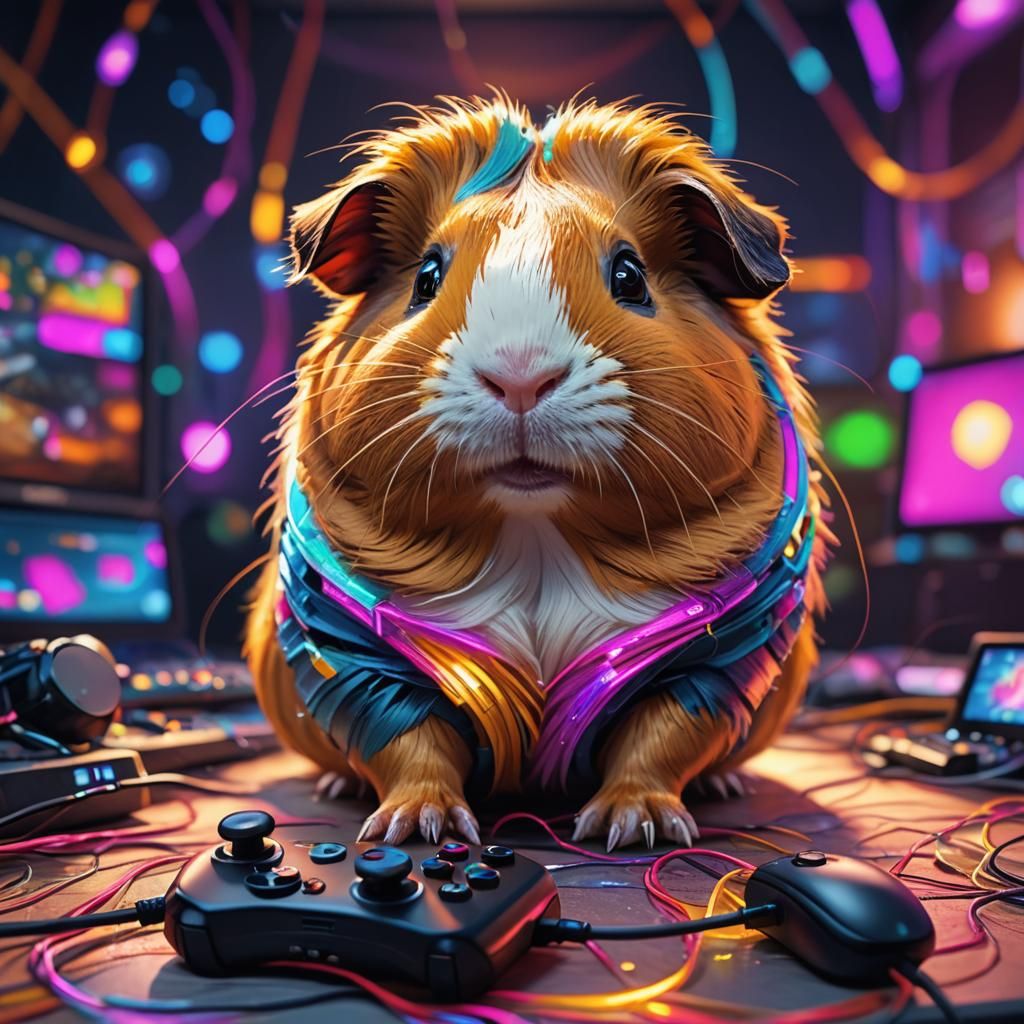 Gaming Guinea Pig