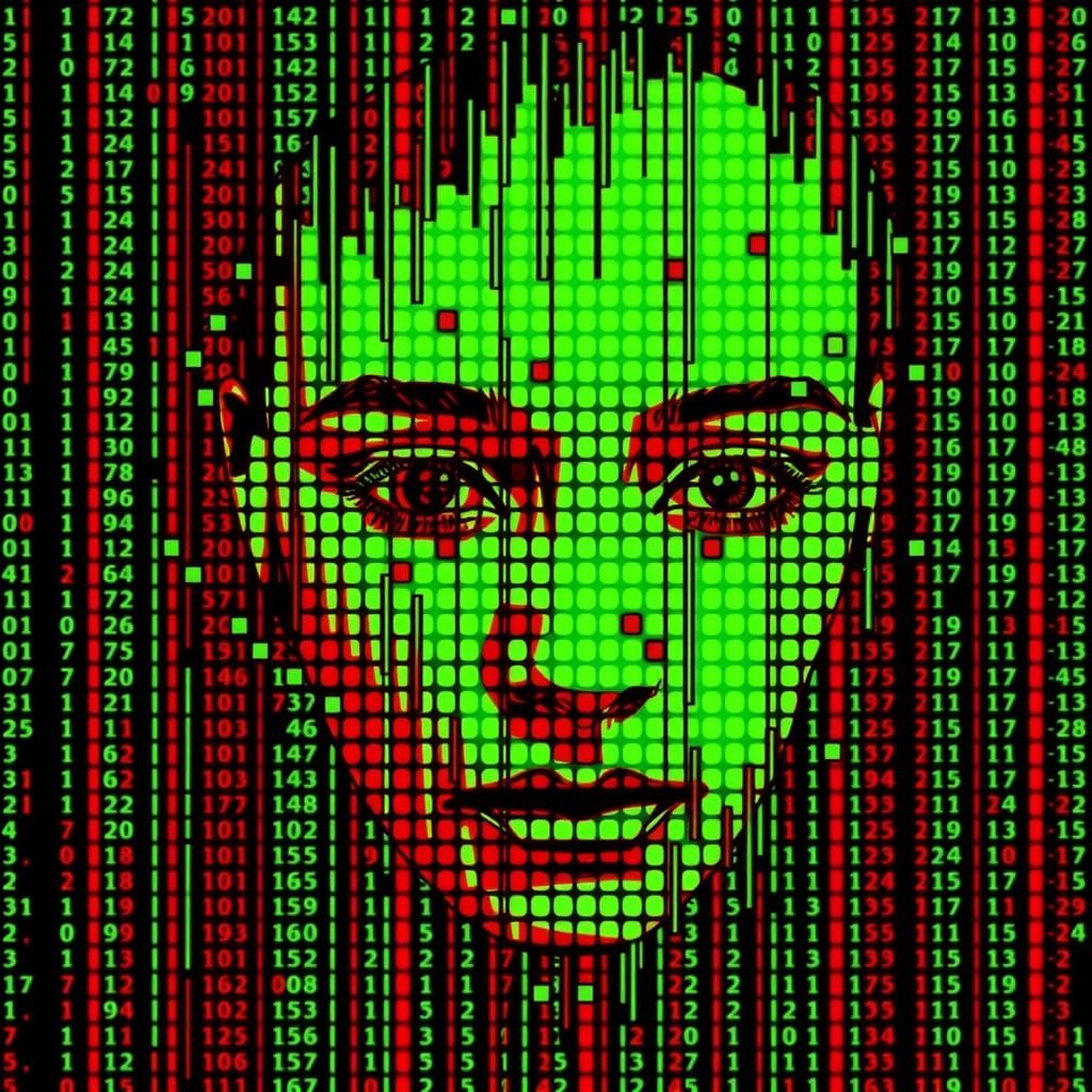 Cyberpunk Aberration Portrait