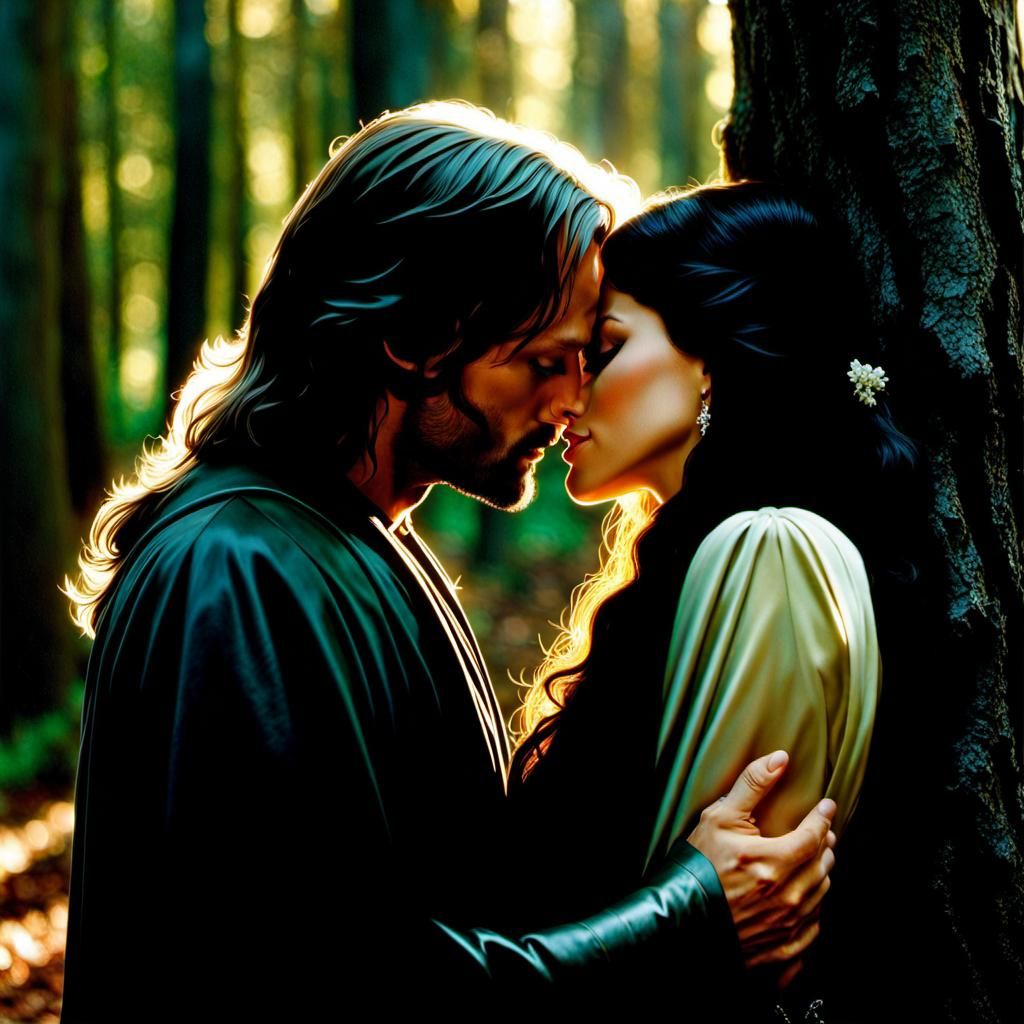 Aragorn and Arwen 2
