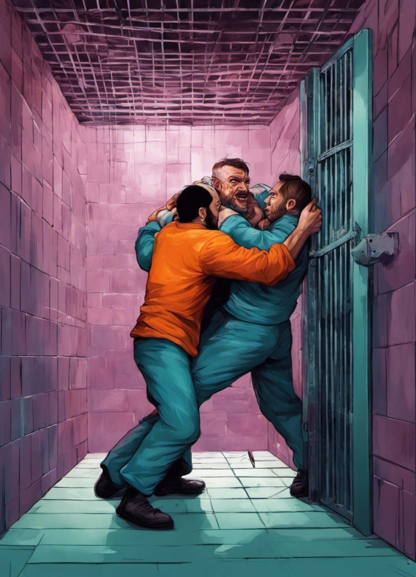 Prison fight