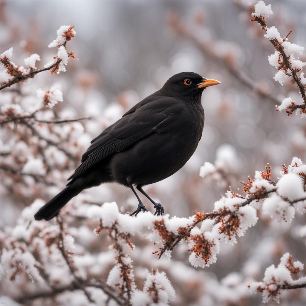 Three Days of Blackbird: A Weather Folklore Concept