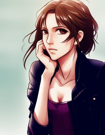 Anna Kendrick as Anime Key Visual