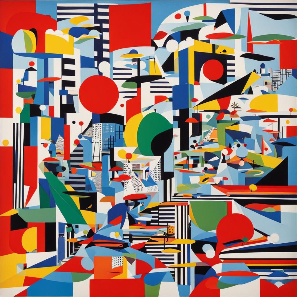 Abstract Hypermodernist Exploration of Love