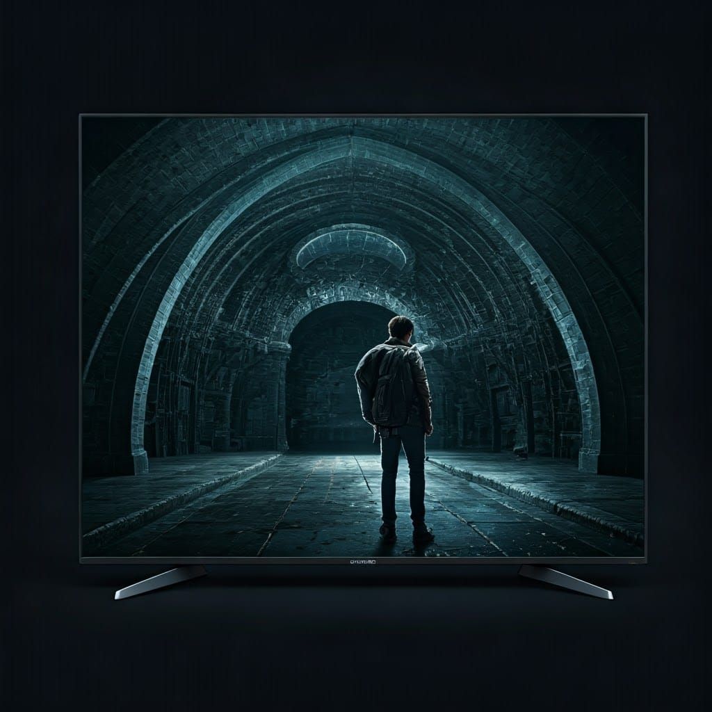 Ethereal Fantasy Scene Emerges from Antique Parchment in 8K ...