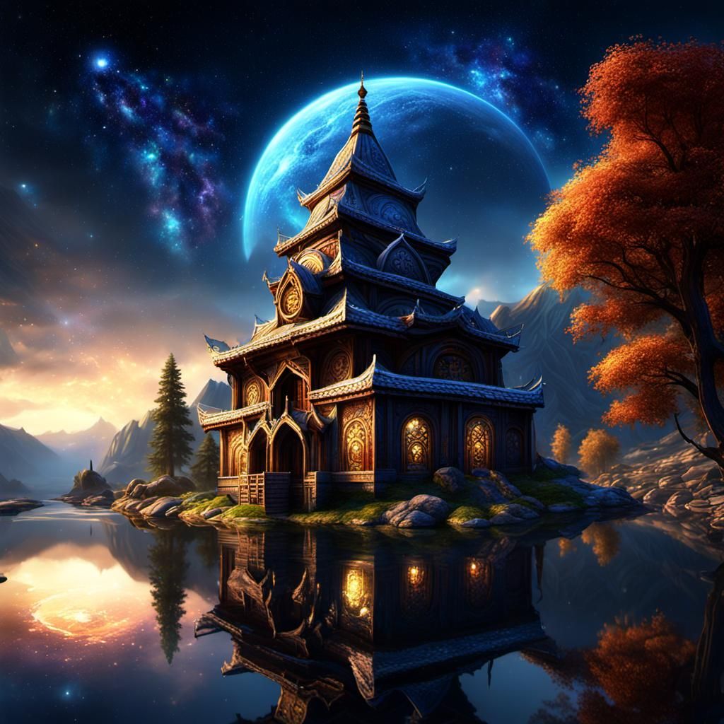 Temple of Ascension: Fantasy Concept Art