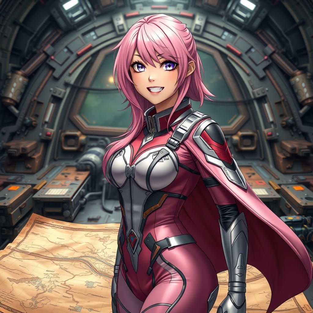 Anime Goddess Embarks on Epic Space Quest