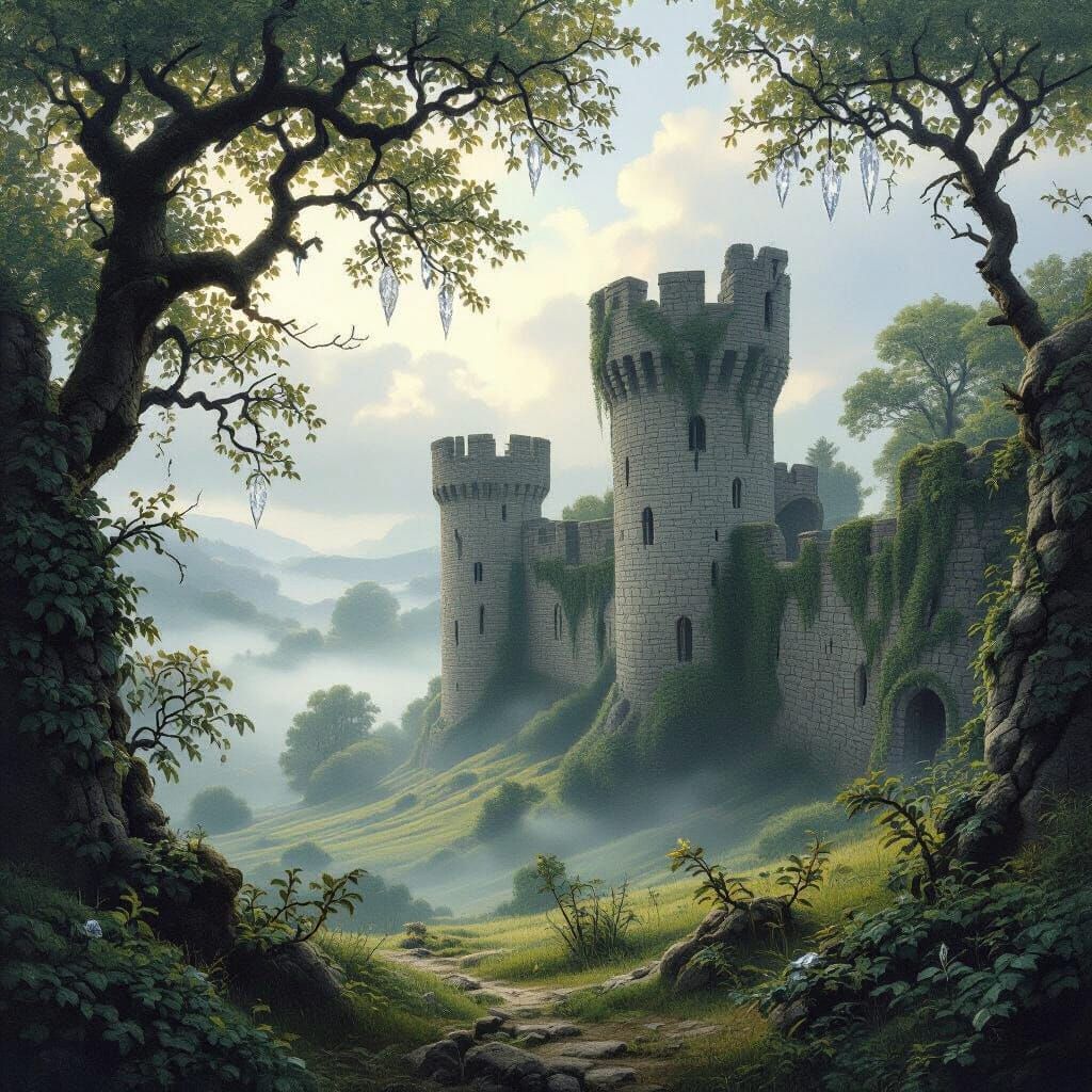 A medieval Scottish castle nestled in magic and hope