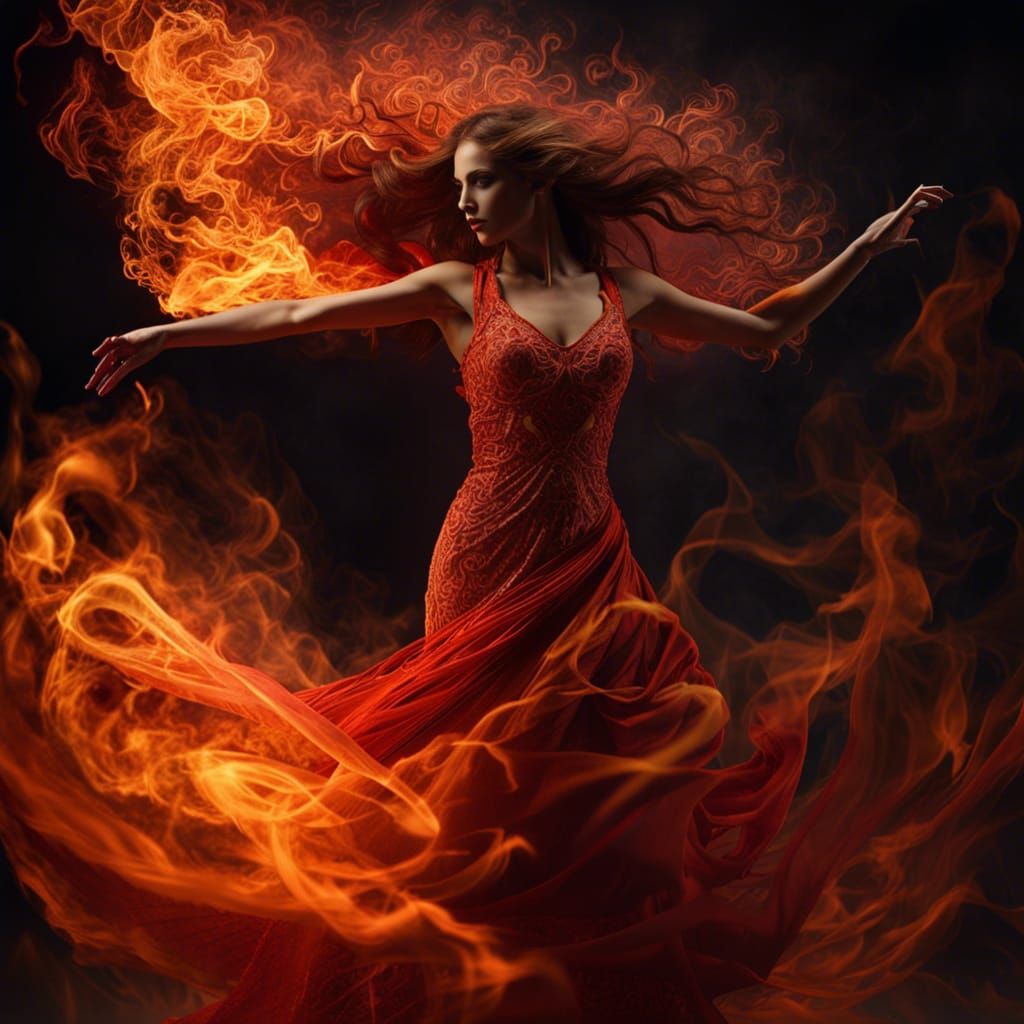 Dancing on fire