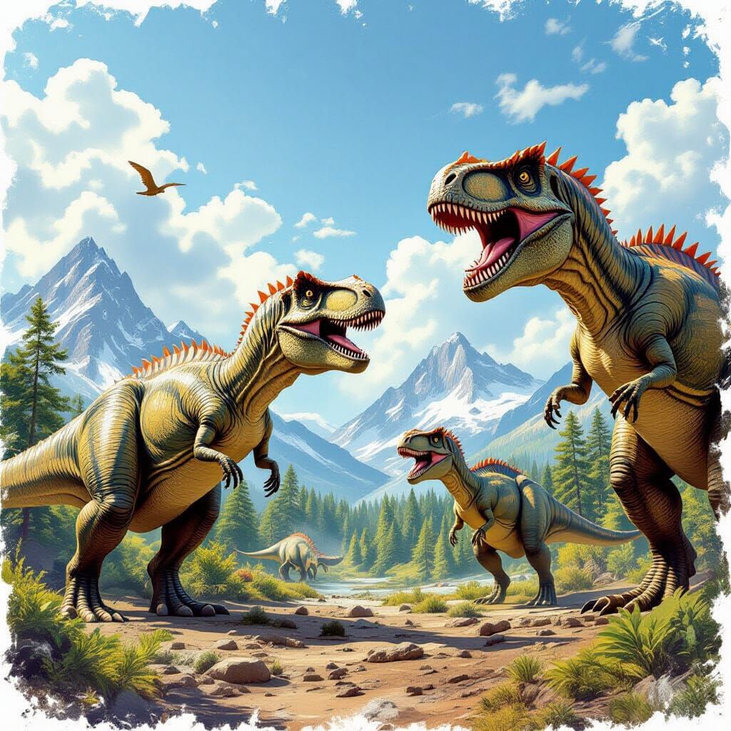 Dinosaurs Witnessing Climate Change