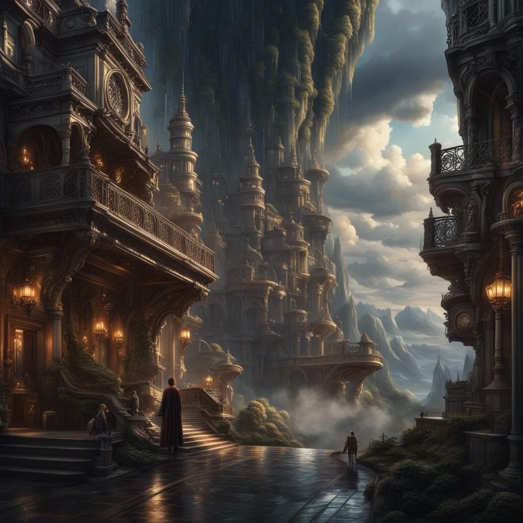 Family Protection: Epic Cinematic Digital Painting