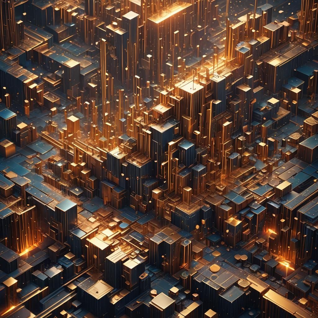 Geometric Symphony of Light and Sound