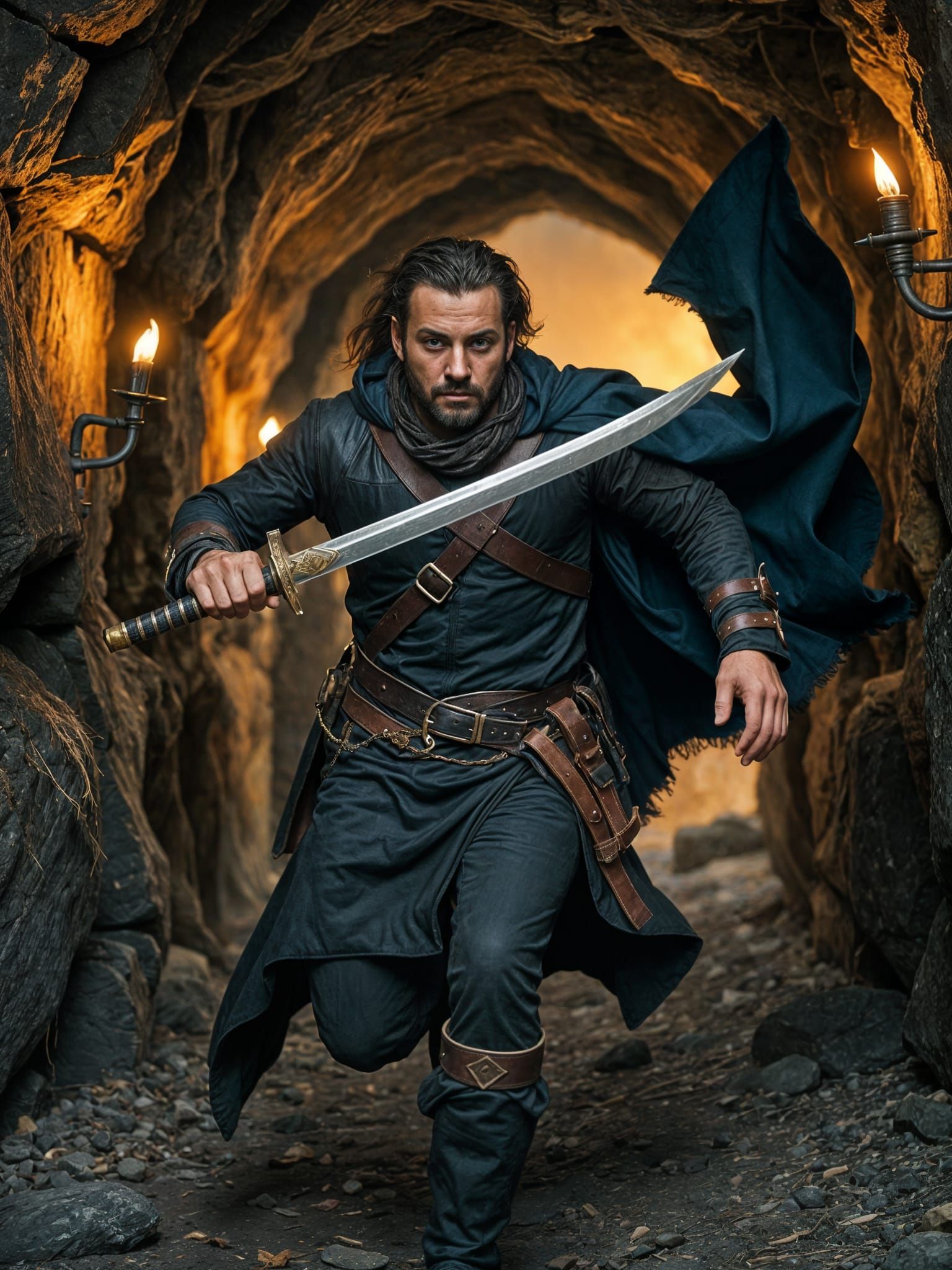 He escaped, but we will catch him someday.