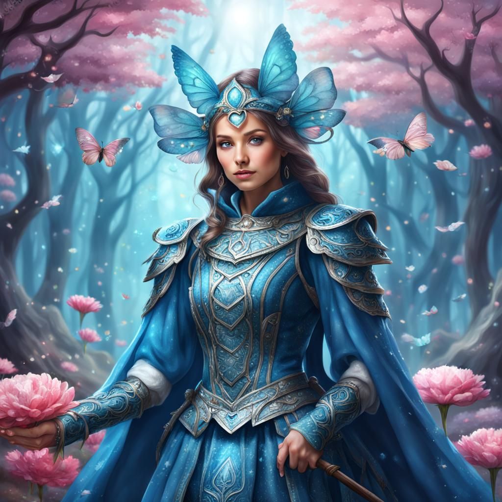 Ethereal Beauty: A Woman's Fantasy Realized