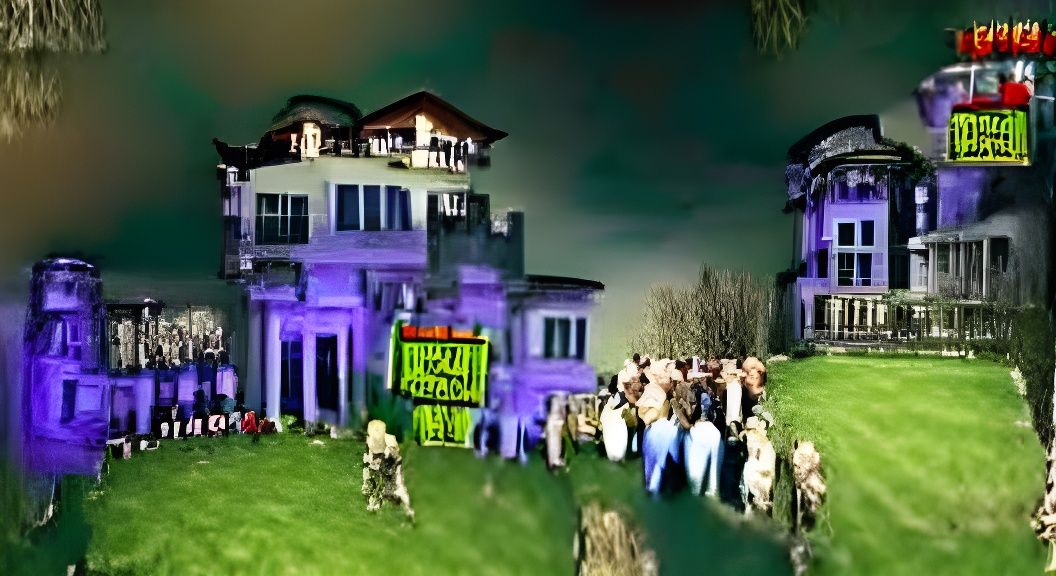 Frightening Zombie Mansion in 1998