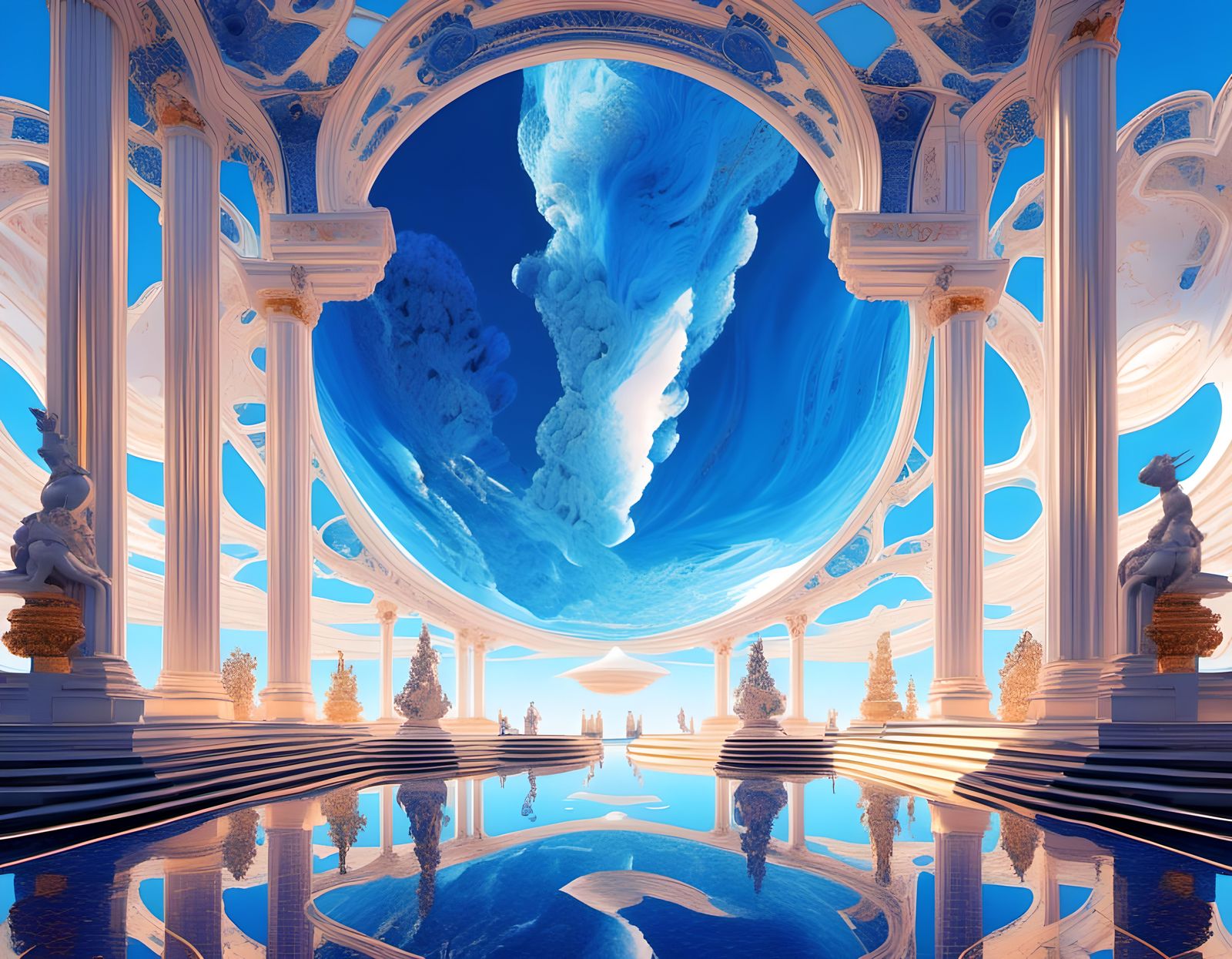 the mirror hall