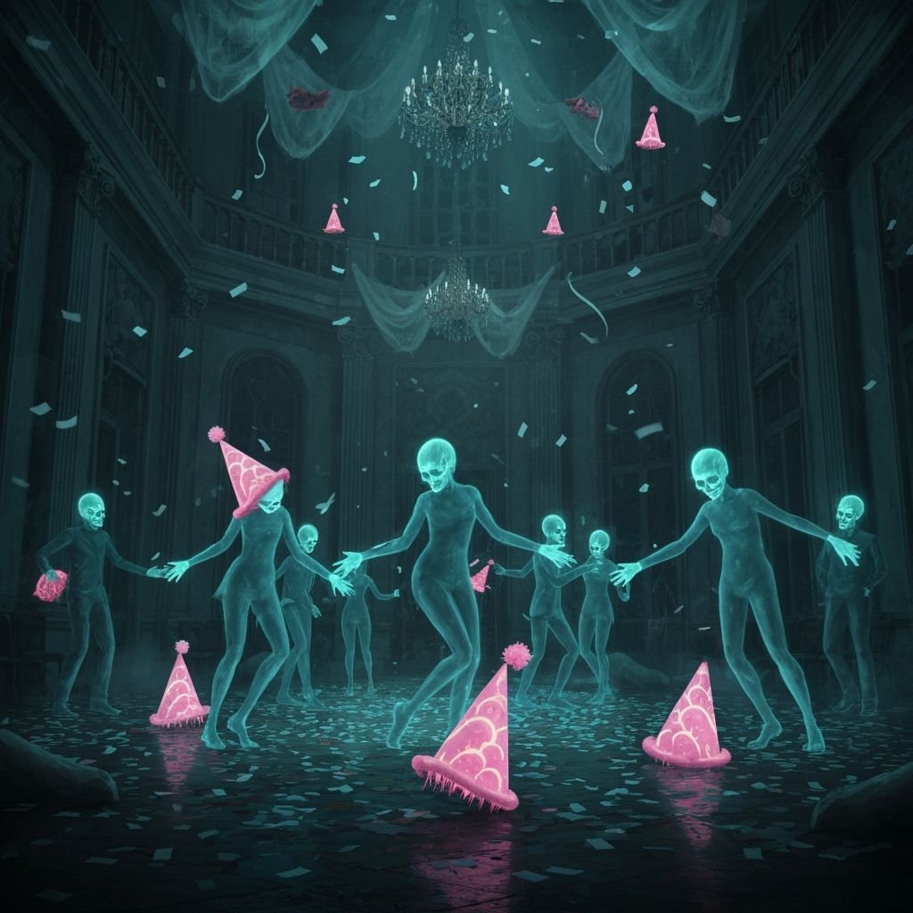 Gothic Ballroom New Year's Eve with Ethereal Dancers