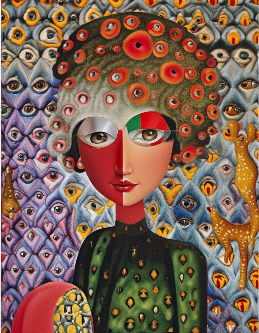 Hyperrealistic Party Inspired by 20th Century Art