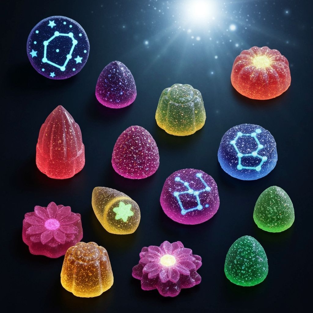 Mystical Magical Candies Generated by AI