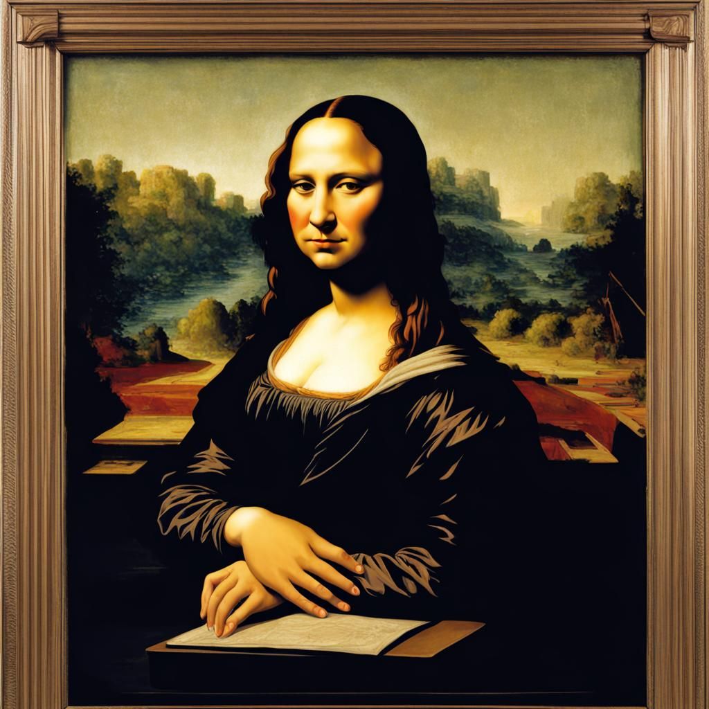 Mona Lisa AI Recreation