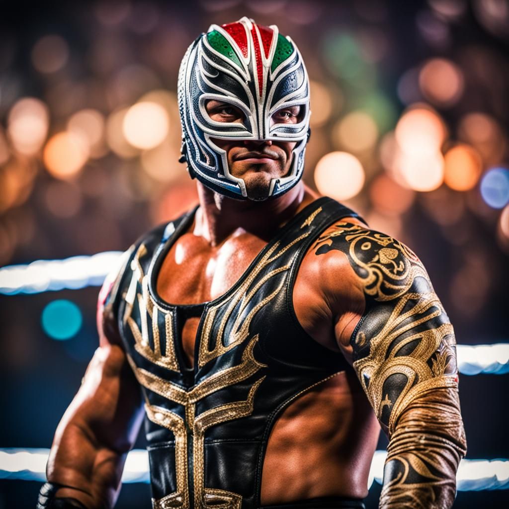 Rey Mysterio: Professional Photography Portrait
