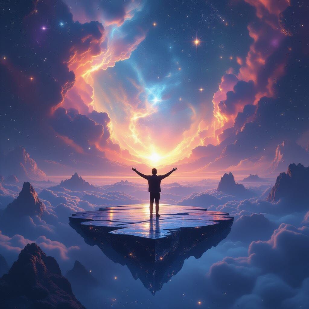 Cosmic Starlight: Infinite Galaxies and Nebulae