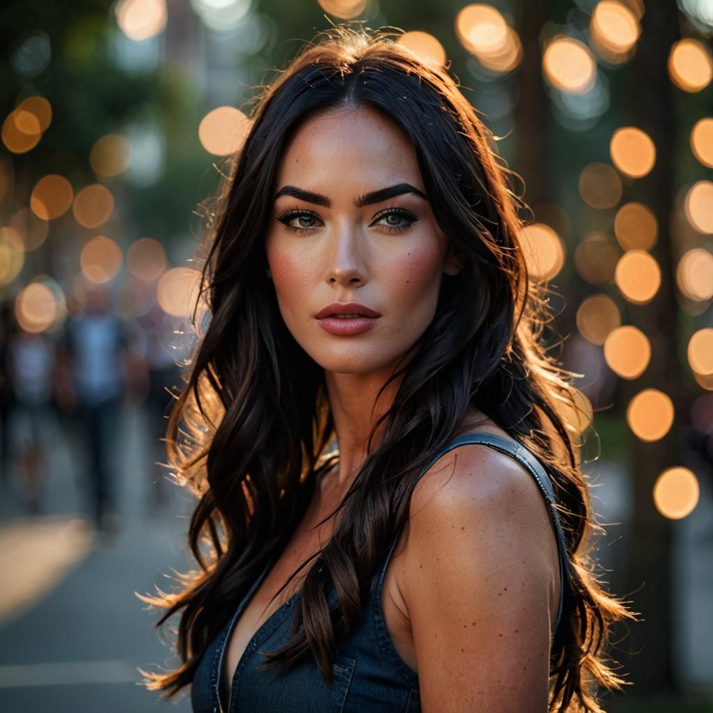 Foll-body portrait Megan Fox