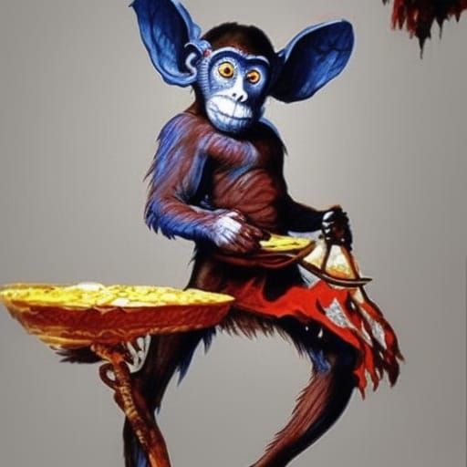 Monkey Jester VI